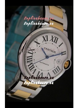 Ballon De Bleu Cartier Swiss Automatic Watch in Two Tone