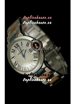 Ballon De Bleu Cartier Two tone Pink Gold Swiss Watch