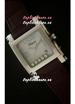 Chopard Happy Sport Swiss Replica Watch in White Dial