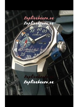 Corum Admiral's Cup Swiss Replica Watch in Blue Dial