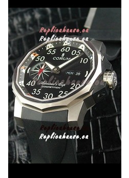 Corum Admiral's Cup Competition Swiss Replica Watch in Black Dial