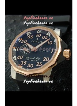 Corum Admiral's Cup Competition Swiss Replica Watch in Black Dial