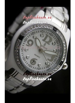 Corum Imitation Ceramics Japanese Replica Watch in White Dial