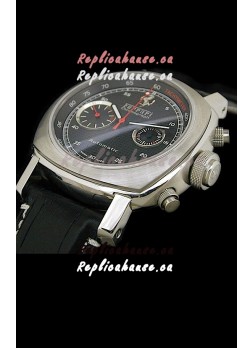 Ferrari Granturismo Swiss Replica Watch in Black Dial