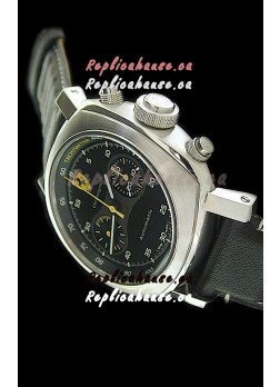 Ferrari Granturismo Swiss Replica Watch in Black Strap