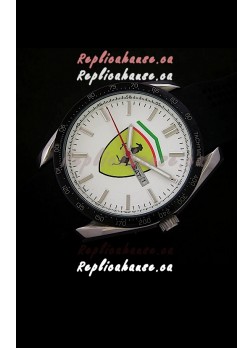 Ferrari Scuderia Watch in White Dial