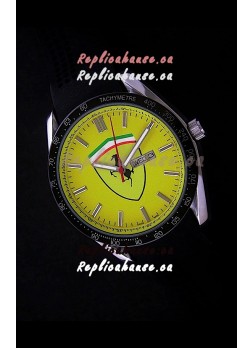 Ferrari Watches in Yellow Dial