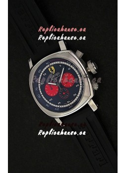 Ferrari Chronograph Japanese Replica Watch in Black Dial