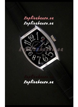Franck Muller Casa Blanca Japanese Replica Watch in Black Dial