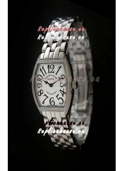 Franck Muller Casa Blanca Japanese Replica Watch in White Dial