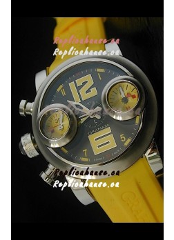 Graham Chronograph Swordfish Swiss Replica Watch in Black Dial