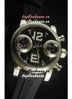 Graham Chronograph Swordfish Swiss Replica Watch in Black Dial