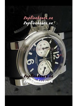 Graham Chronofighter Swiss Replica Watch in Black Dial