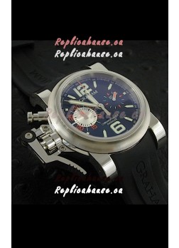 Graham Chronofighter Oversize Swiss Replica Watch in Black Dial