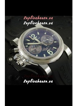 Graham Chronofighter Oversize Swiss Replica Watch in Black Dial