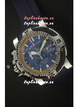 Graham Chronofighter Oversize Swiss Replica Watch in Black Dial