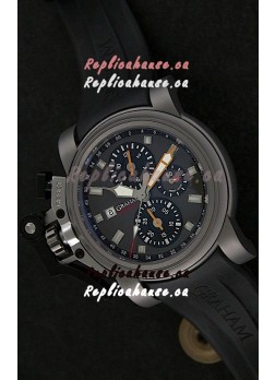 Graham Chronofighter Swiss Replica Watch in Grey Dial