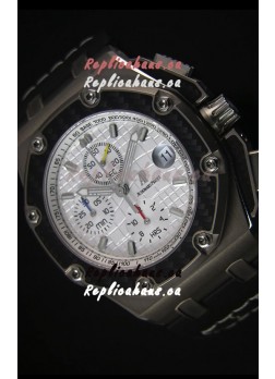 Audemars Piguet Royal Oak Offshore Juan Pablo Montoya Swiss Watch 3120 Movement White Dial - 1:1 Mirror