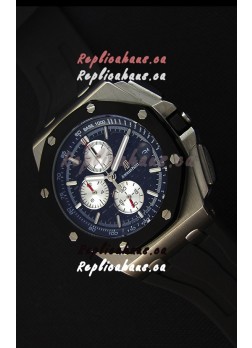 Audemars Piguet Royal Oak Offshore Chronograph Swiss Quartz Replica Watch Stainless Steel Case