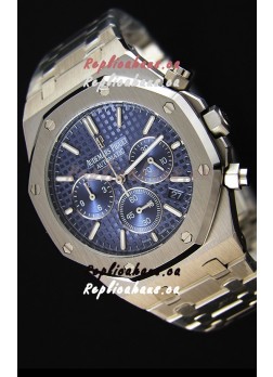 Audemars Piguet Royal Oak Chronograph Blue Dial Swiss Quartz Replica Watch  - 41MM