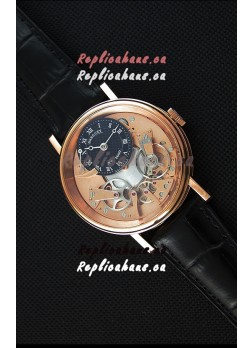 Breguet Tradition 7057BR/R9/9W6 Pink Gold Dual Tourbillon Swiss Replica Watch 