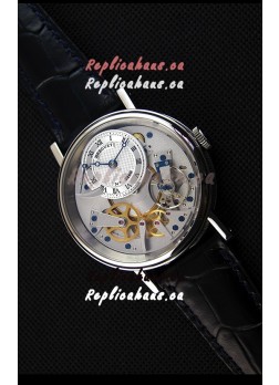 Breguet Tradition 7057BB/11/9W6 Pink Gold Dual Tourbillon Swiss 1:1 Mirror Replica Watch