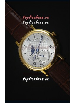 Breguet Classique Moonphase Yellow Gold Swiss Replica Watch