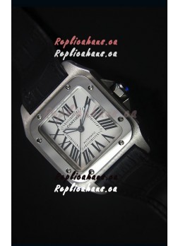 Cartier Santos 100 42MM Swiss Casing Watch with Japanese Movement 