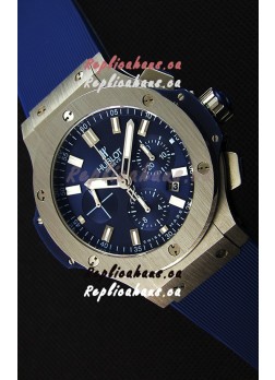 Hublot Big Bang Steel Blue Swiss Replica Watch 1:1 Mirror Replica 