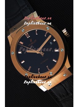 Hublot Classic Fusion King Gold Swiss Replica Watch - 1:1 Mirror Replica