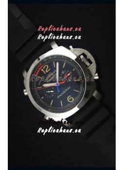 Panerai Luminor Regatta Japanese Replica Watch in Steel Case
