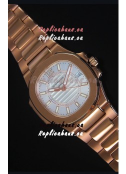 Patek Philippe Ladies Nautilus Rose Gold Watch 36MM 