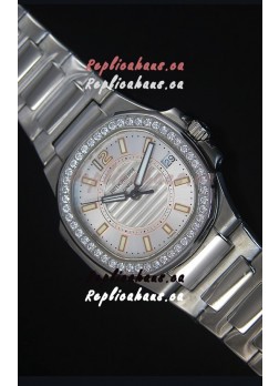Patek Philippe Ladies Nautilus Stainless Steel Watch 36MM 
