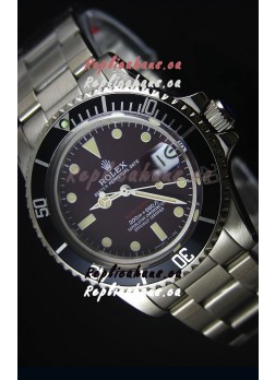 Rolex Submariner 1680 Vintage Edition Coffee Dial Swiss Watch 1:1 Mirror Replica Edition