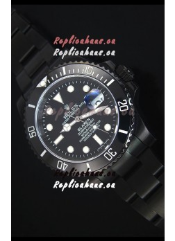 Rolex Submariner Blaken PVD Swiss Replica Watch