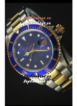 Rolex Submariner 16613 Two Tone Swiss Replica 1:1 Watch with Swiss 3135 Movement 