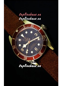 Tudor Heritage Bay Bronze Swiss Replica 1:1 Mirror Replica Edition with Two Straps