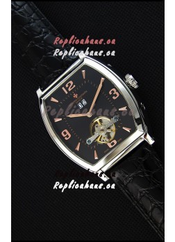 Vacheron Constantin Malte Japanese Tourbillon Replica Watch Black Dial