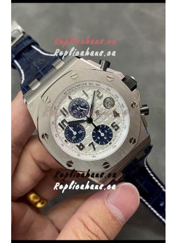 Audemars Piguet Royal Oak Offshore Chronograph White Dial 904L Steel 1: 1 Mirror 3126 Movement
