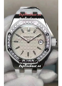 Audemars Piguet Royal Oak Offshore 37MM Swiss Quartz 1:1 Mirror Replica Watch in Stainless Steel Casing