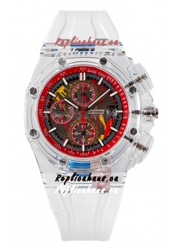 Audemars Piguet Royal Oak Offshore AET Remould LOCHAGOS Sapphires Casing Swiss Replica Watch 