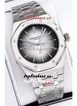 Audemars Piguet Royal Oak Jumbo Extra Thin Edition Watch in Grey Dial - 39MM in 904L Steel Case