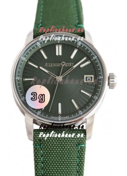 Audemars Piguet CODE 11.59 1:1 Mirror Swiss Replica Watch in Green Dial 