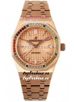 Audemars Piguet Royal Oak 37MM Frosted Casing Watch in 3120 Movement - 1:1 Mirror Replica