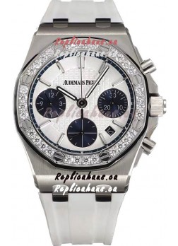 Audemars Piguet Royal Oak Offshore White Dial Chronograph 37MM - Swiss Replica Watch 