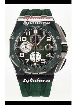 Audemars Piguet Royal Oak Offshore Super Clone Edition Green Ceramic Watch 
