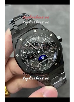 Audemars Piguet Royal Oak Perpetual Calendar Super Clone Black Ceramic Replica Watch
