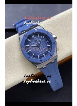 Audemars Piguet Royal Oak Offshore 15605SK Blue 1:1 Mirror Replica Watch 43MM