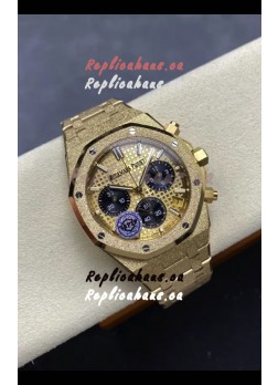 Audemars Piguet Royal Oak 26240 Frosted Yellow Gold 1:1 Mirror Swiss Replica