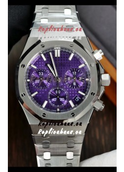 Audemars Piguet Royal Oak 26240 Purple Dial Superclone Replica Watch